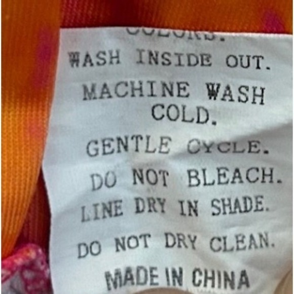 Unbranded Women Medium Tie Dye Palazzo Pants Boho Festival Wide Leg Smock Waist - Picture 5 of 7